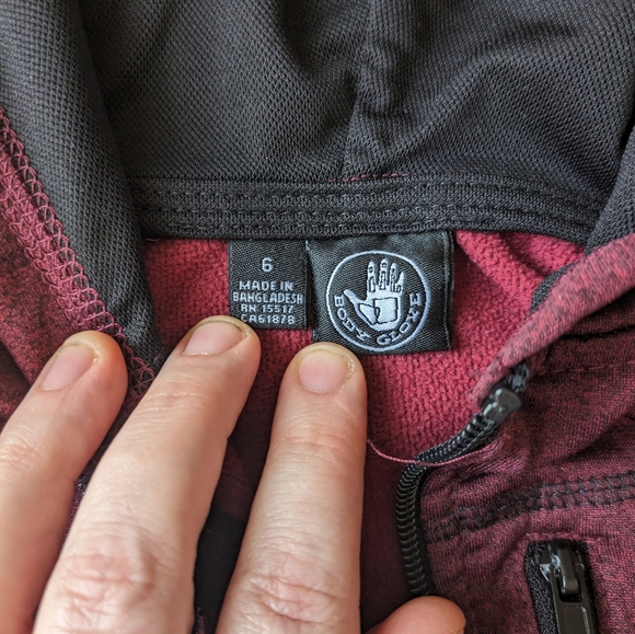 🟥3/15$ Body Glove zip Up size 6 - Picture 4 of 7